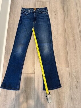 MOTHER Dark Blue Straight-Leg Jeans